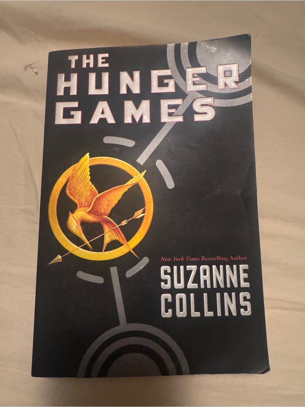 Scholastic The Hunger Games - Black & Gold Cover